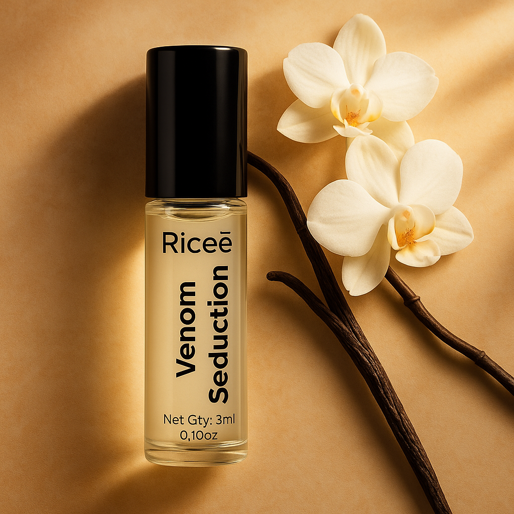 Riceē (Ricee) Venom Seduction Parfum – luxury extrait de parfum bottle for women